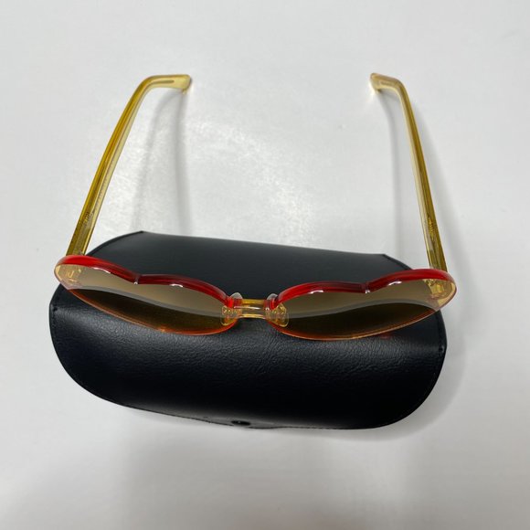 DIFF Eyewear - Rio 64mm Sunglasses Yellow NWT - Picture 5 of 8